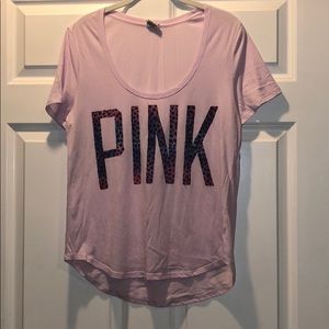 Soft and comfy PINK VS T-Shirt.